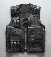 Premium Biker Supreme Hd -Nahkaliivi