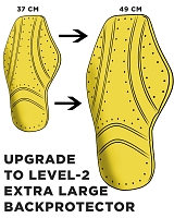 Päivitys Erittäin Pehmeä Ce-Taso 2 Suojaus + Suuriin Peittäviin Selkäsuojauksi 37 Cm - 48 Cm Ce Level-2