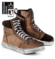 Roadster Drytech Vintage Brown Ce Waterproof Moottoripyöräten Lenkkarit