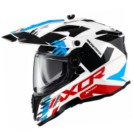 Adventure Xcross Dualvisor D/V X1 White/Red Ece 22-06 Mp Kypää