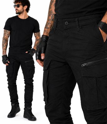 Streetcargo Ce-Aa Vettä Hylkivät Kevlar Moottoripyörähousut