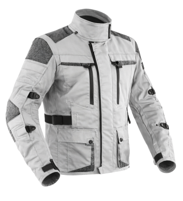 Premium Dynatech Grey Kevlar 17092:2020 Vedenpitävä Mc Kaikkisäätakki