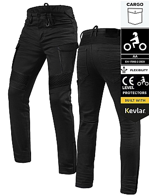 Lady Cargo Jetblack Gt-Rider Wp Ce 17092 Aa Moottoripyörät Farkut
