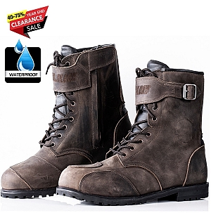 Tour Vintage Ce-Taso 2 Disstressed Brown Boots Vedenpitävät Mc-Saappaat