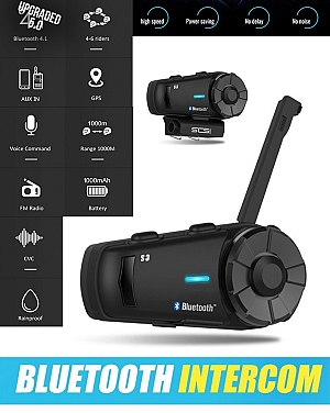 Scs S3 Bluetooth 5.0 Radio Voice Hd Ääni Intercom
