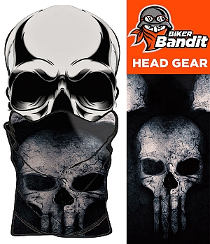 Scull-Droner Bandanna Kaula Tube Kaulan Lämpötila Balaclava
