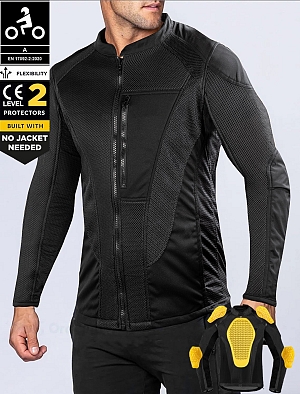 Armourguard Summer Diamondy Ce-1 17092:2020 Mesh Moottoripyörätakki