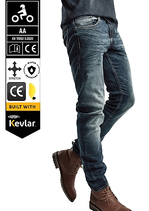 Cruiser V2 Wp Dirtyblue Ce 17092A Bobber Mc Jeans Reg Mcv