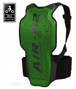 Air-G2 Level-2 Selkäsuoja Green Special Edition