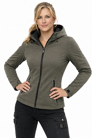 Lady Bandit Armor Sandolive Softshell Ce-Aa Kaikisään Moottoripyörätakki