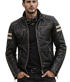 Riverdale Retro Ce Premium Mp Nahkatakki Mcv