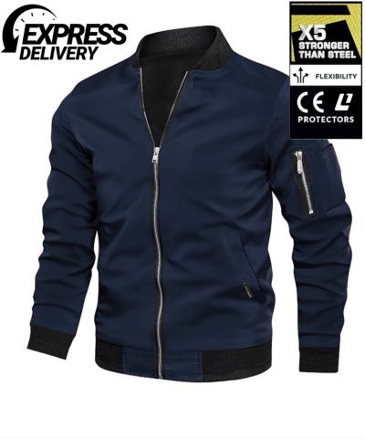 Kevlar Bomber -Takki Ce Aa 17092:2020 Blue Mc -Takki - Mcv