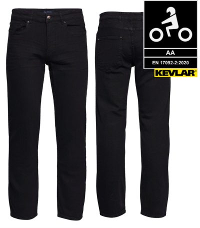 Kevlar Jeans Black - Tavallinen Jalka Ce Aa Stretch Mc -Farkut - Mcv