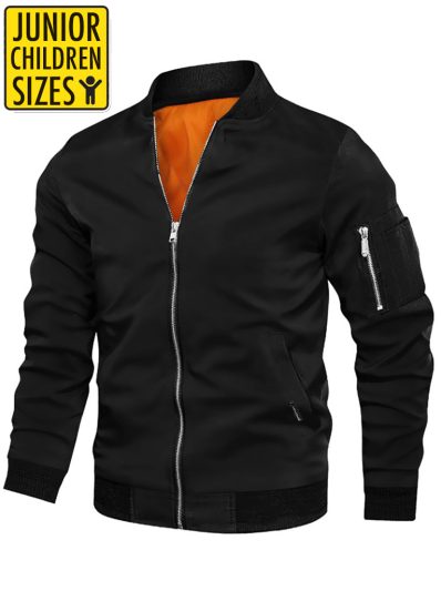 Junior / Lasten Kevlar Pommeritakki Ce Aa 17092:2020 Musta Mc Takki - Mcv