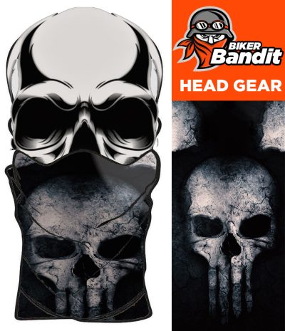 Scull-Droner Bandanna Kaula Tube Kaulan Lämpötila Balaclava
