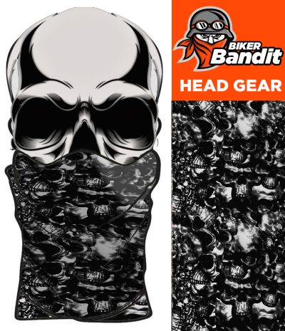 Skull Camo Bandanna Kaula Tube Kaulan Lämpötila Balaclava
