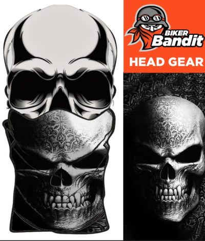 Dark Tide Skull Bandanna Kaula Tube Kaulan Lämpötila Balaclava