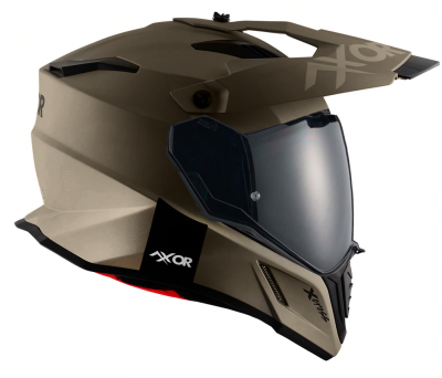 Adventure Xcross Dualvisor Matt Sand Ece 22-06 Mp Kypää