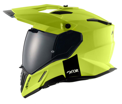 Adventure Xcross Dualvisor Neon Yellow Ece 22-06 Mp Kypää