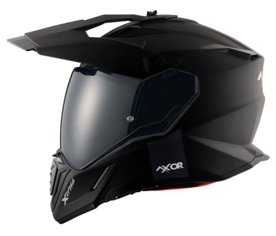 Adventure Xcross Dualvisor Matt Black Ece 22-06 Mp Kypää