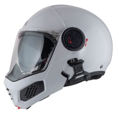 Ghostfighter Duo Nz 22-06 Pearl White Avattava Mp-Kypärä