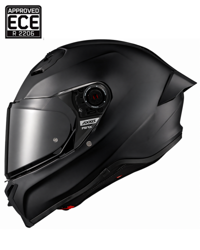T-Exit Fenix Darknight Ece.22.06 Integral Matt Svart Mc Hjälm