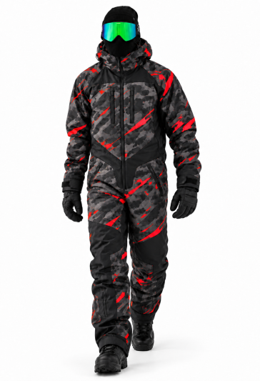 Premium Ignition Dark Red Yleinen Atv/Lumikelkka Ce Kaikki Sää