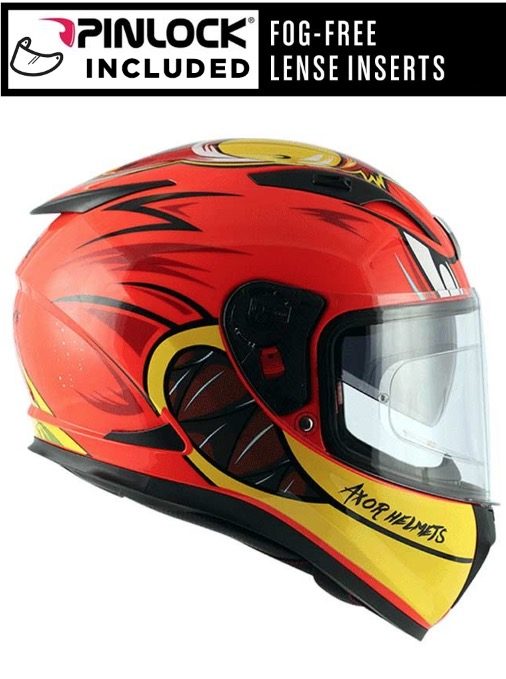 Axor Apex Street Racing Duck Aurinkovisiiri Pinlock Included Mc Kypärä - Mcv
