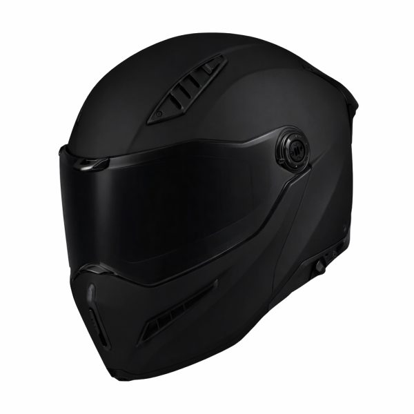 Ghost Dark Aero Edition 22-06 Matt Black Avattava Mp-Kypärä