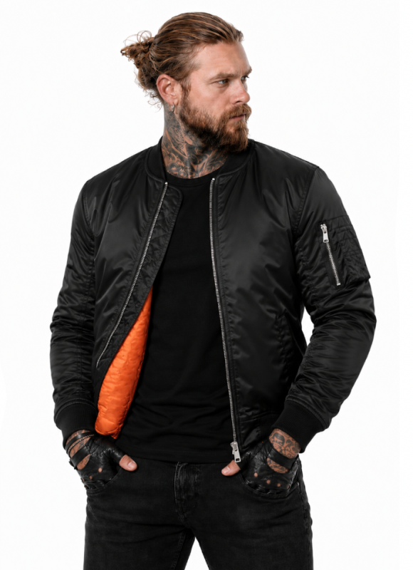 Kevlar Bomber-Takki Ce Aa 17092:2020 Musta Mc-Takki - Mcv