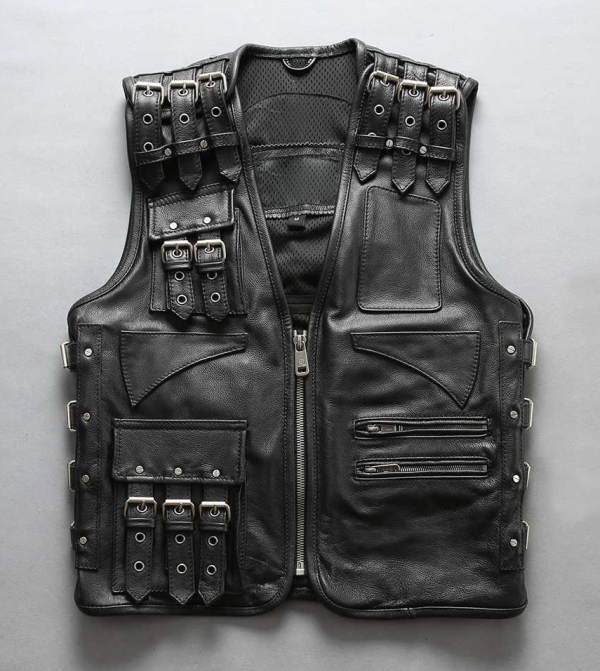 Premium Biker Supreme Hd -Nahkaliivi