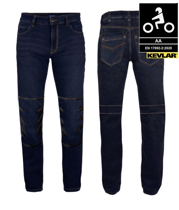 Kevlar Jeans Blue - Long Leg Ce Aa Stretch Mc Farkut - Mcv