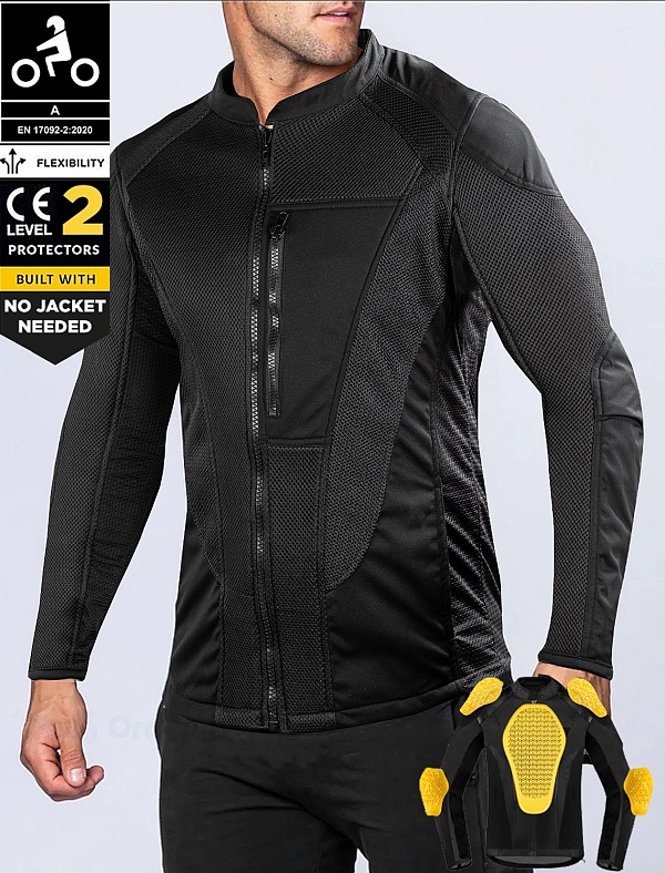 Armourguard Summer Diamondy Ce-1 17092:2020 Mesh Moottoripyörätakki