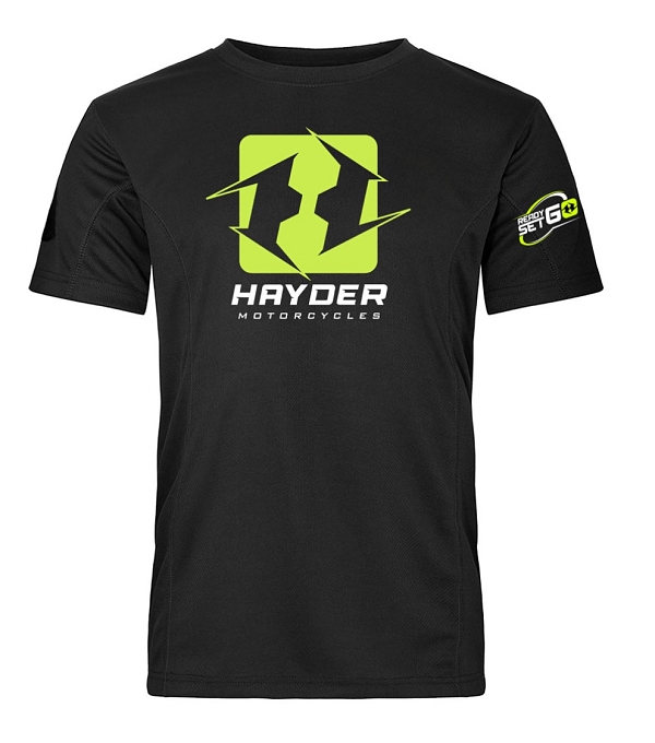 Hayder Hdr Pr Lime Biker Tee T-Shirt