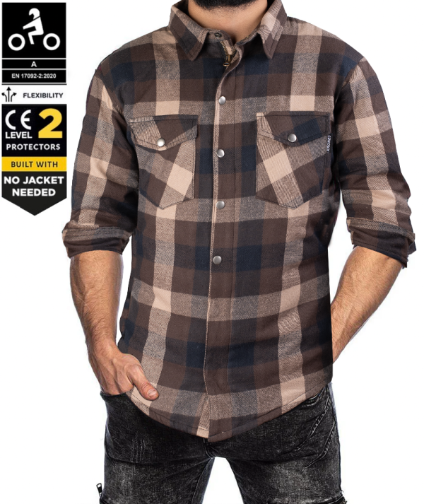 Kevlar Paita Bronco Ce 17092:2020 Flannel Mc Paita