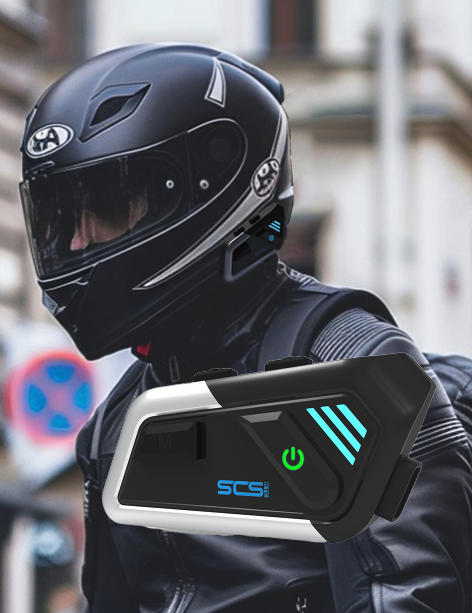 Dual Intercom Scs S-9Xm Bluetooth 5.3 Eqz Hd Sound Intercom