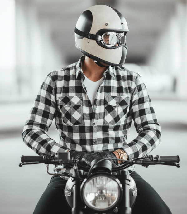 Flannel Premium Ce 17092:2020 Valkoinen Vedenpitävä Mc-Paita - Mcv