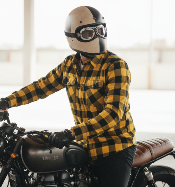 Flanell Premium Ce 17092:2020 Keltainen Vedenpitävä Mc-Paita - Mcv