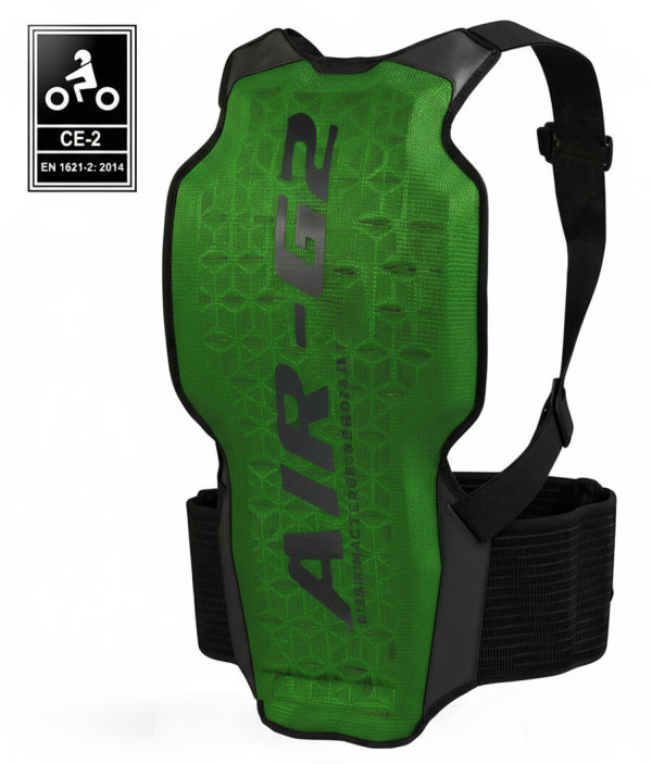 Air-G2 Level-2 Selkäsuoja Green Special Edition
