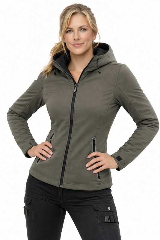 Lady Bandit Armor Sandolive Softshell Ce-Aa Kaikisään Moottoripyörätakki