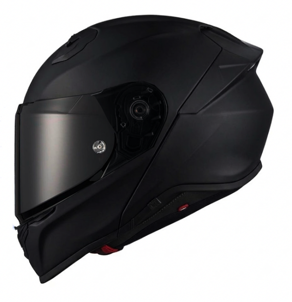 Nighthawk 22.06 Flip Front Matt Musta Avattava Moottoripyöräkypärä