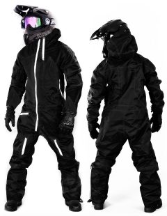 Lady Evolution Base White Black Overall Mönkijä/Lumikelkka Kaikkisää