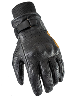 Vintage Rider Black Waterproof Street Katukäsineet