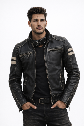 Riverdale Retro Ce Premium Mp Nahkatakki Mcv