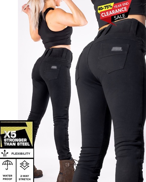 Lady Waterproof Leggings Ce 17092 Biker Mc Byxa (wp) Mcv