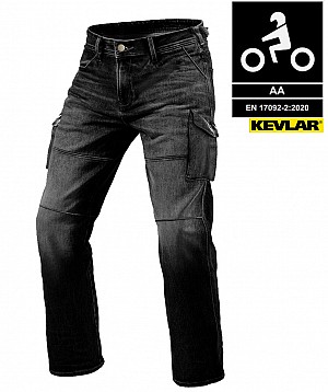 Kevlar Cargo Jeans Gray - Long Leg Ce Aa Stretch Unisex Mc Farkut - Mcv