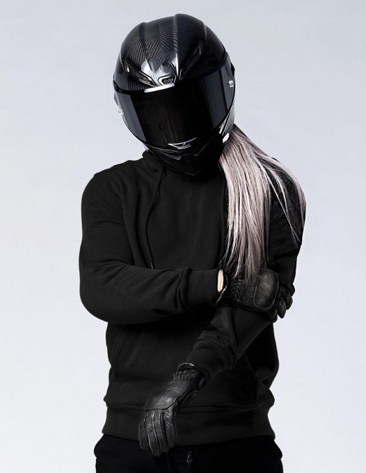 Lady Bandit Urban Ce Semi Kevlar Hoodie Black Mc Huppaarja