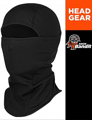 Full Black Balaclava Myrskyhuppu