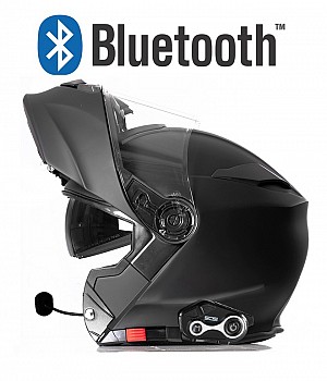 Rs-982 Bluetooth Matt Black S8x Bluetooth 5.0 MoottoripyÖrÄkypÄrÄ